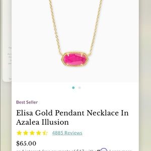 Kendra Scott Elise Necklace